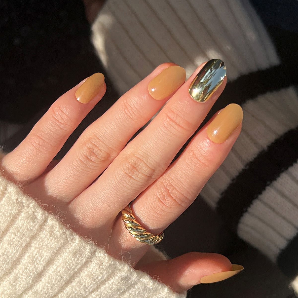 Matte Press-On Nails 10 Pieces