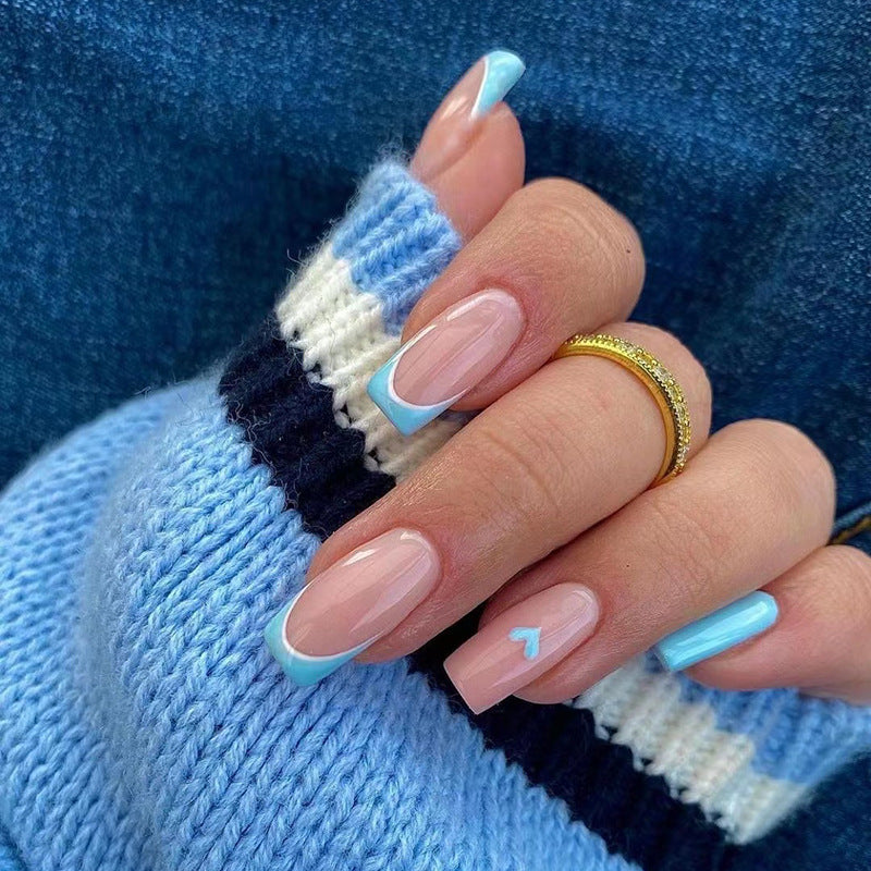 Handcrafted Bridal Nail Set 10 Pieces
