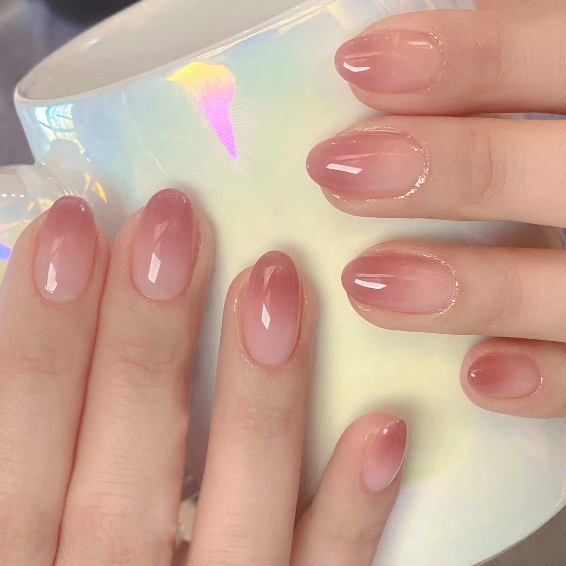 Beautiful Winter Nail Set 10 Pieces