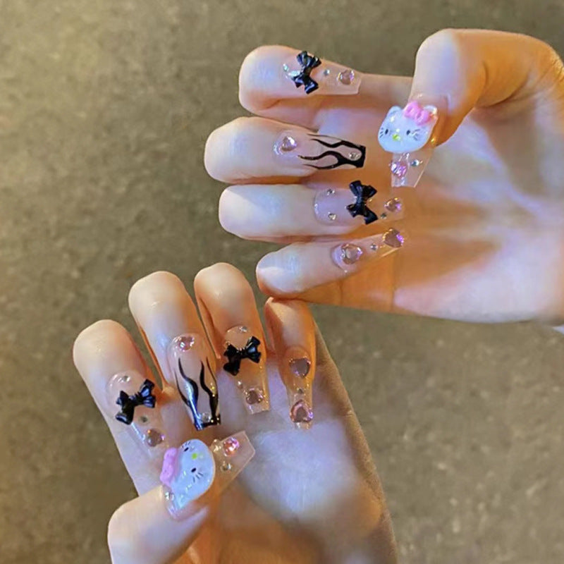 Stunning Holiday Nail Set 10 Pieces
