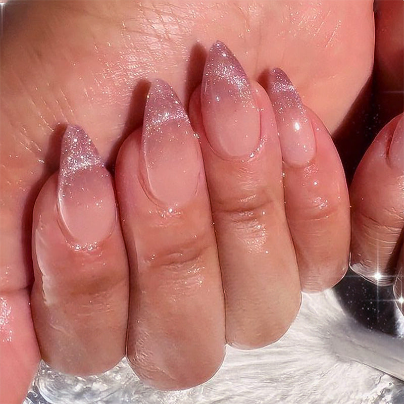 Beautiful Natural Nail Set 10 Pieces