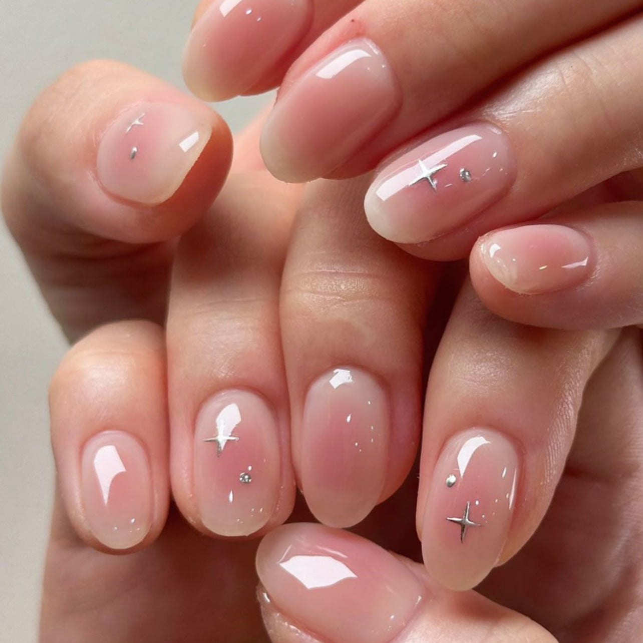 Sparkle Nail Set 10 Pieces