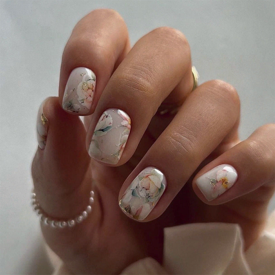 Beautiful Autumn Nail Set 10 Pieces
