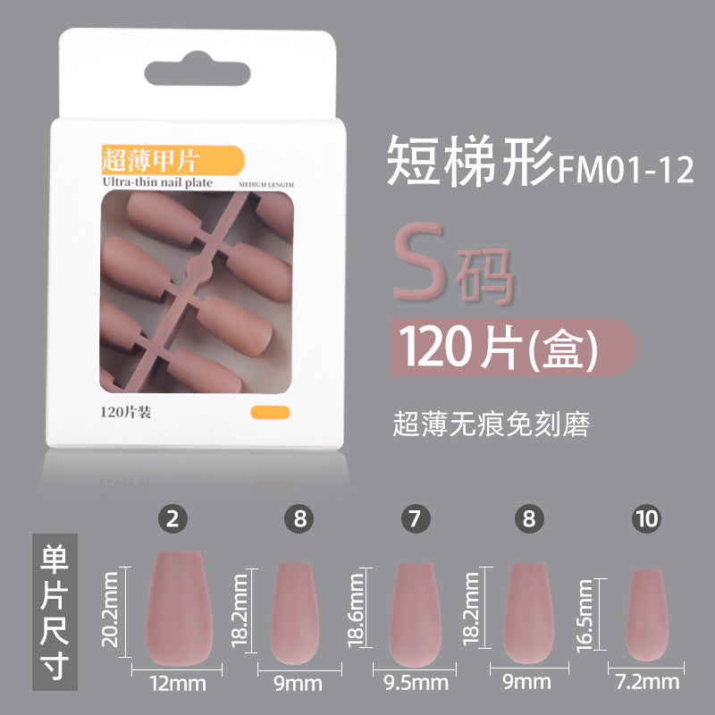 Beautiful Abstract Nail Set 10 Pieces