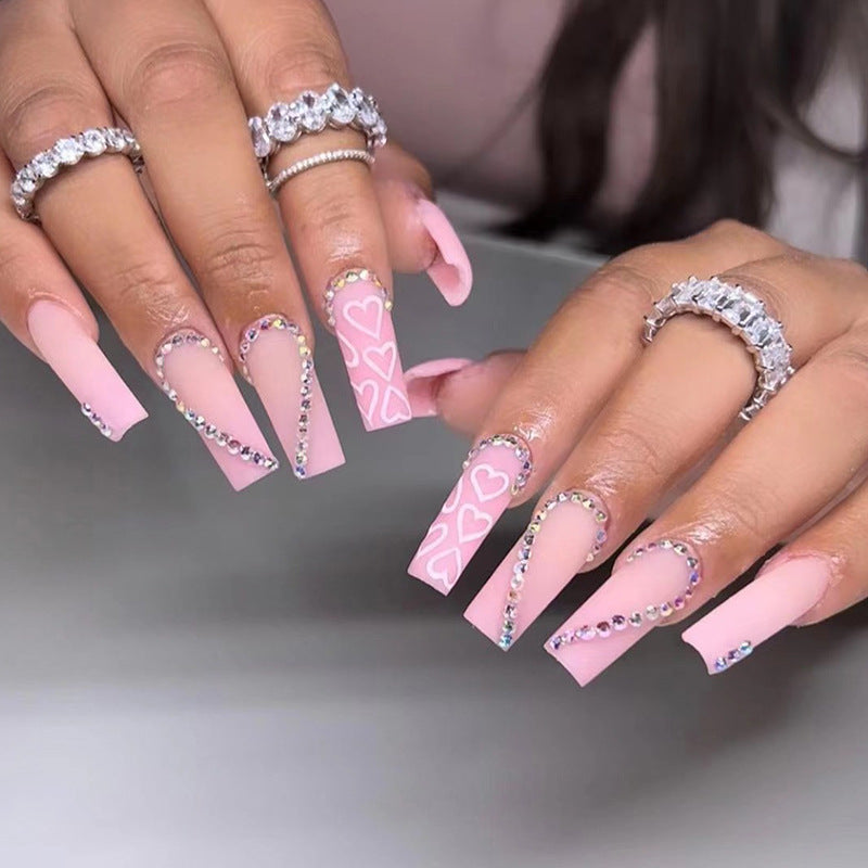 Stunning Sparkle Nail Set 10 Pieces