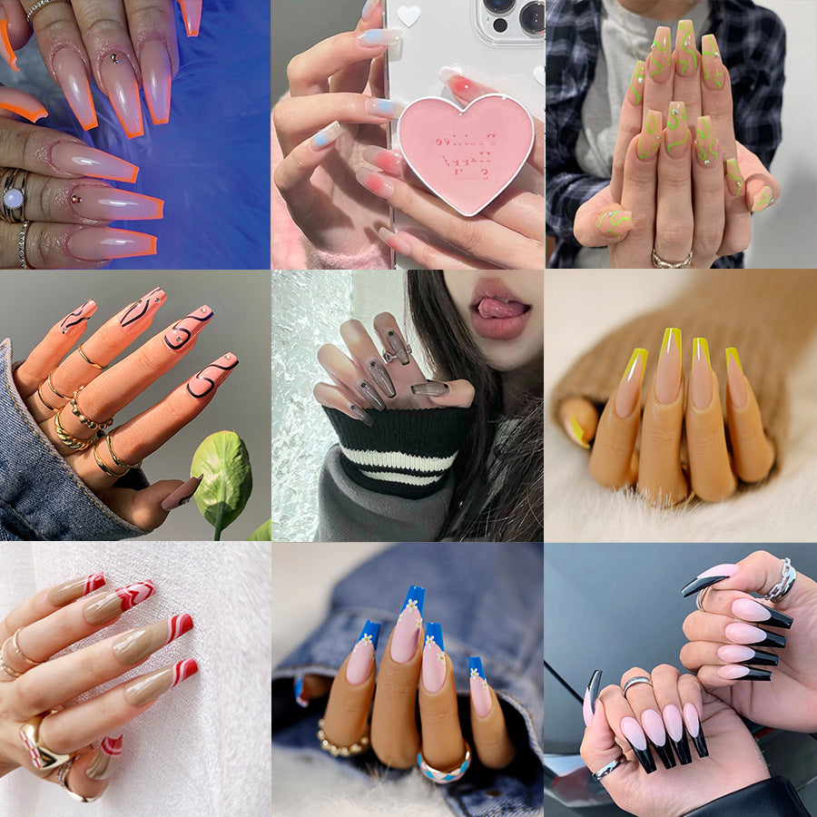 Festive Nail Set 10 Pieces