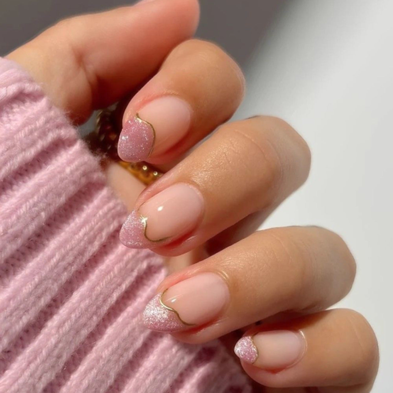 Stunning Bridal Nail Set 10 Pieces