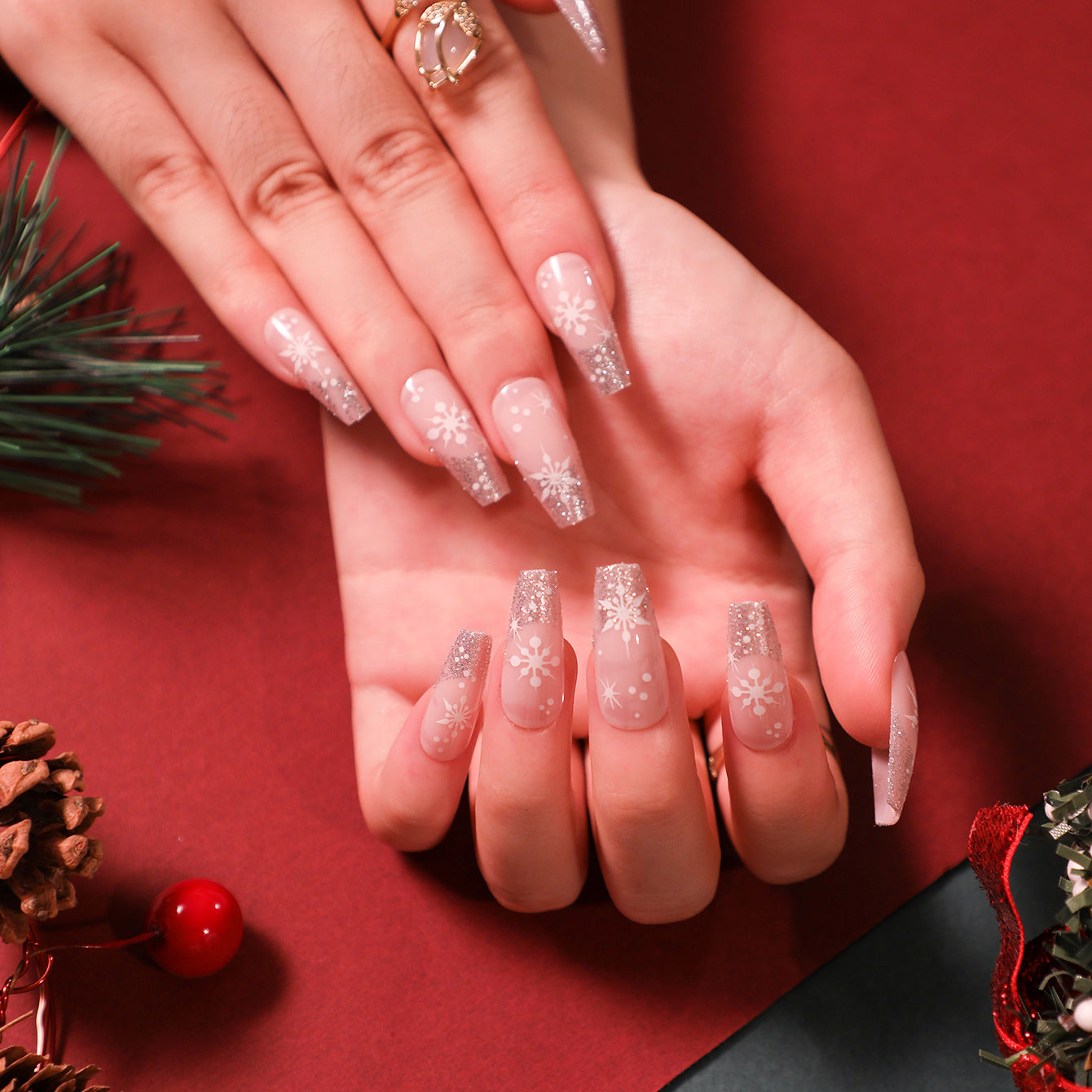 Gothic Press-On Nails 10 Pieces