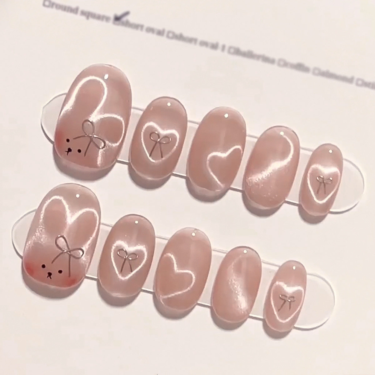 Luxury Press-On Nails 10 Pieces