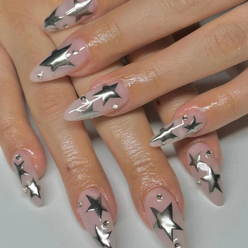 Stunning Crystal Nail Set 10 Pieces