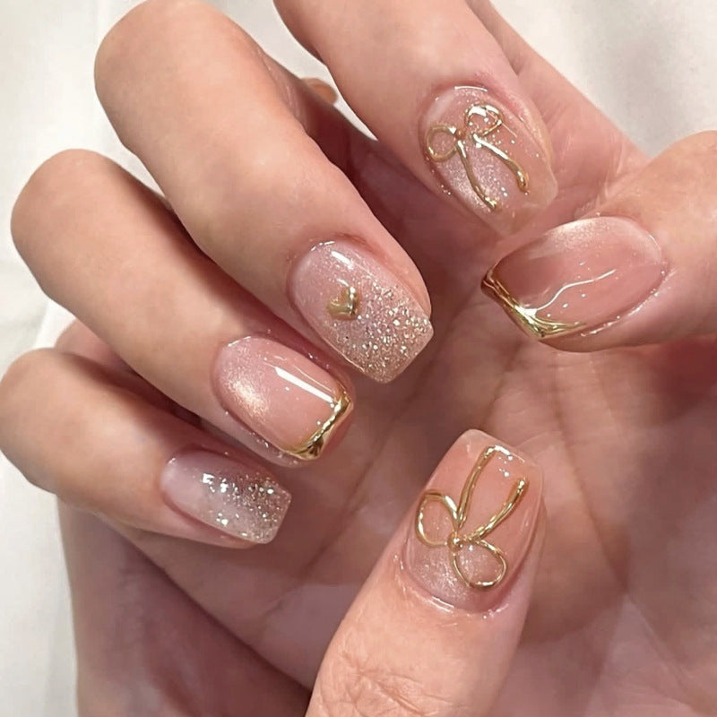 Handcrafted Summer Nail Set 10 Pieces