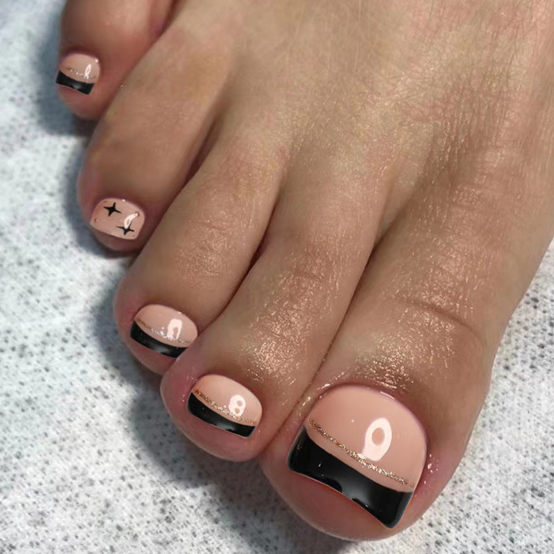 Stunning Winter Nail Set 10 Pieces