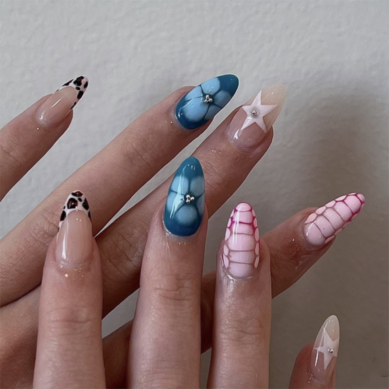 Handcrafted Bohemian Nail Set 10 Pieces