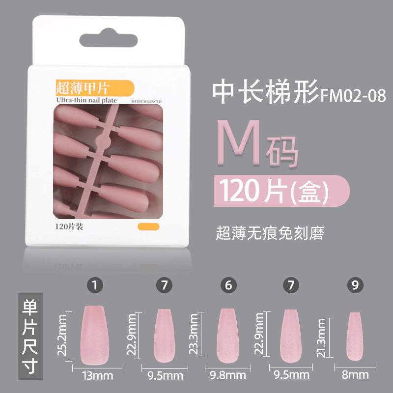 Geometric Fake Nails Set 10 Pieces