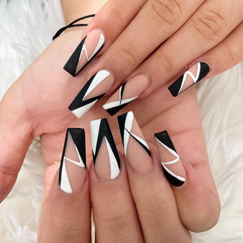 Vintage Press-On Nails 10 Pieces