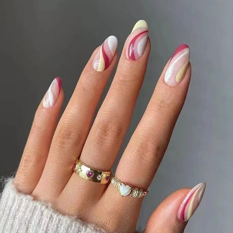 Bridal Press-On Nails 10 Pieces