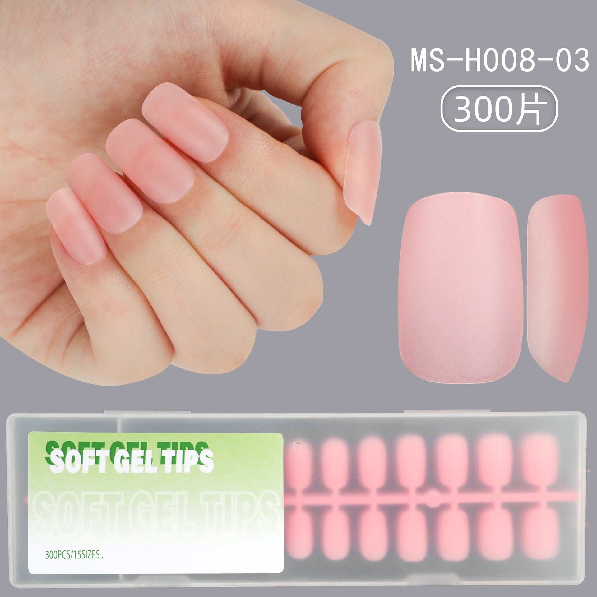Abstract Fake Nails Set 10 Pieces