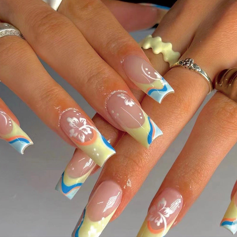 Stunning Sparkle Nail Set 10 Pieces