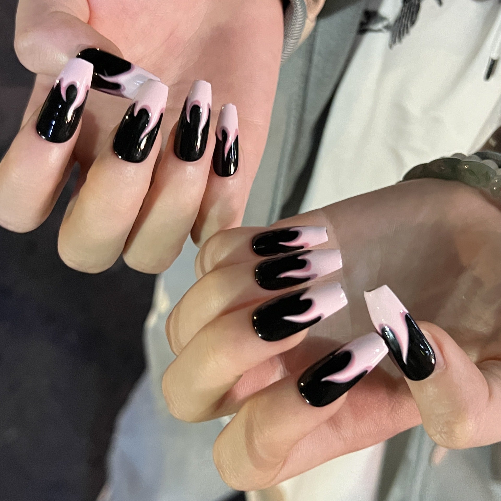 Artistic Fake Nails Set 10 Pieces