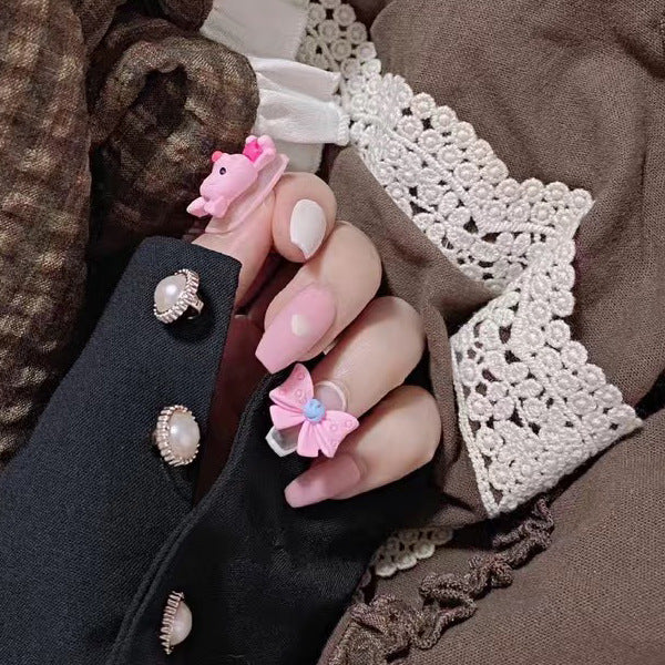 Pearl Designer Nail Set 10 Pieces