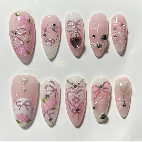 Handcrafted Minimalist Nail Set 10 Pieces