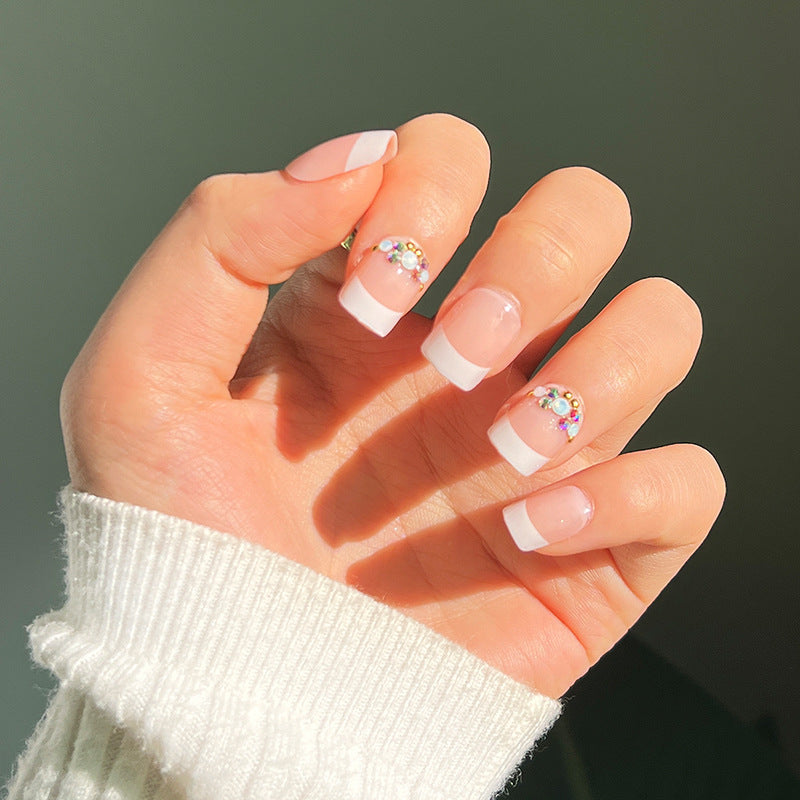 Stunning Natural Nail Set 10 Pieces
