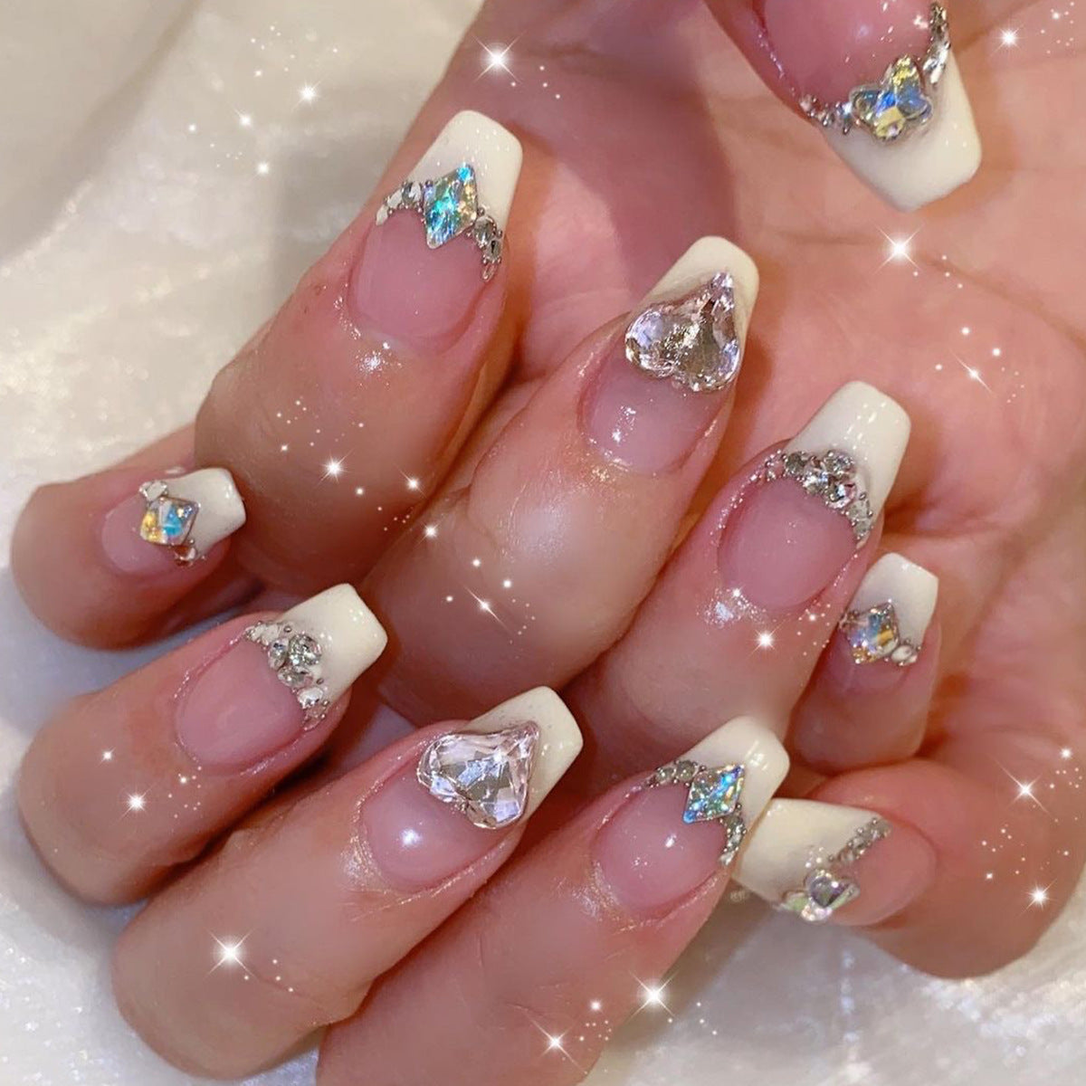 Beautiful Geometric Nail Set 10 Pieces