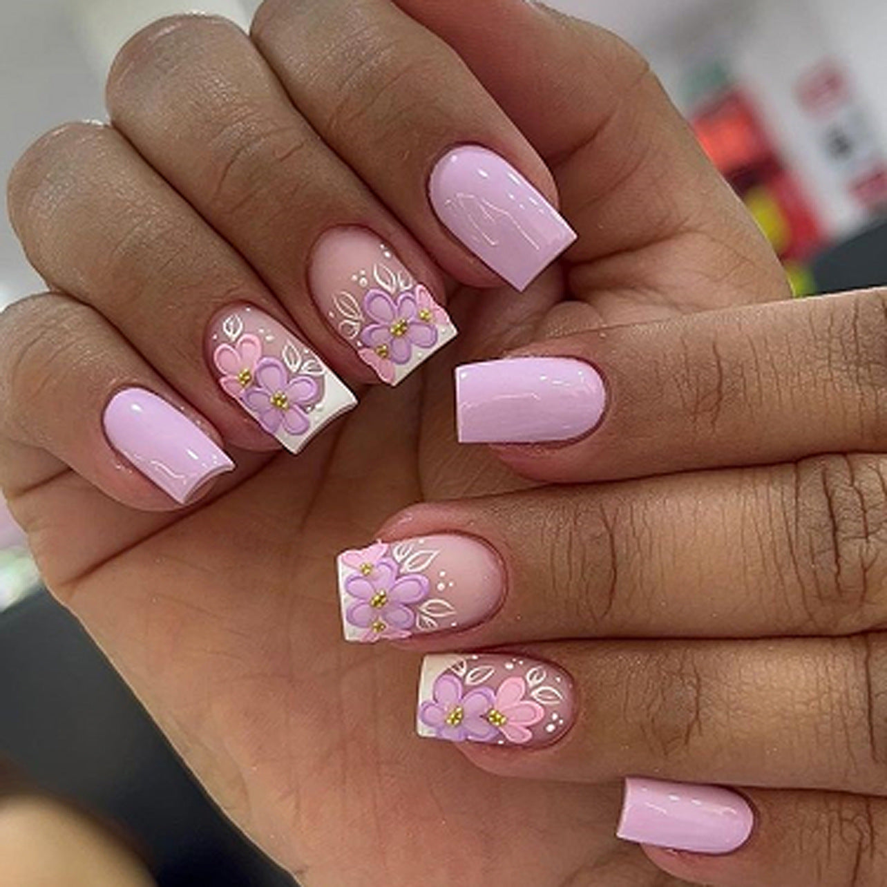 Minimalist Fake Nails Set 10 Pieces