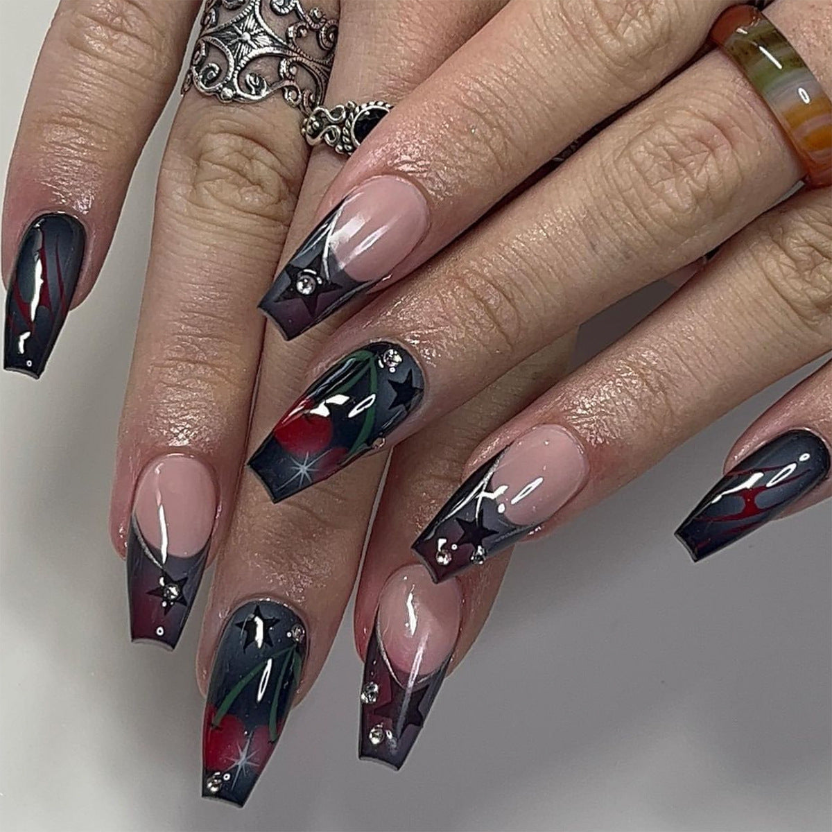 Holiday Press-On Nails 10 Pieces