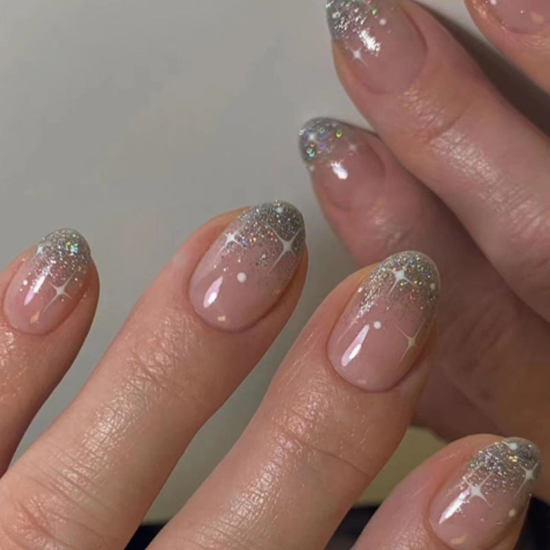 Stunning Crystal Nail Set 10 Pieces