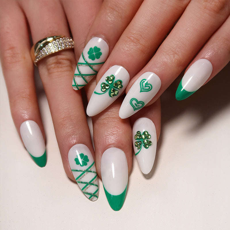 Natural Press-On Nails 10 Pieces