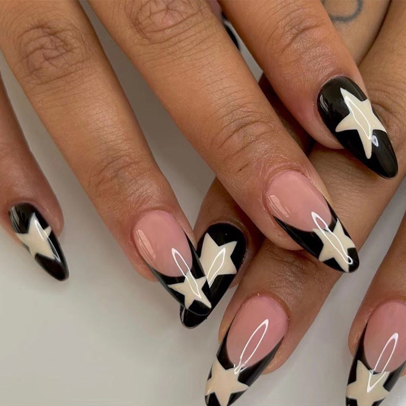 Glossy Designer Nail Set 10 Pieces
