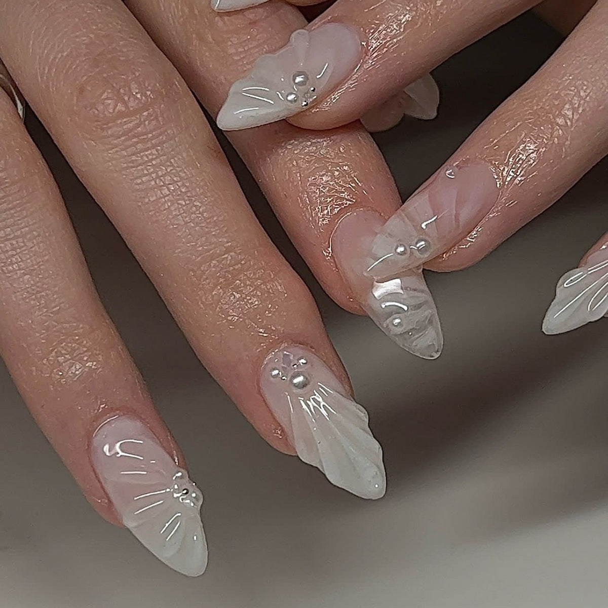 Valentine Fake Nails Set 10 Pieces
