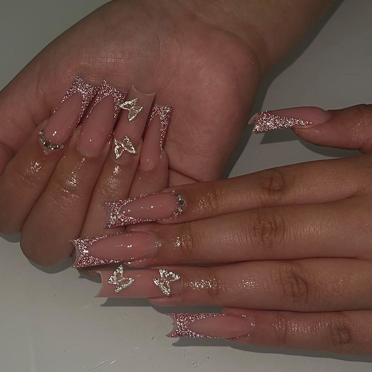 Beautiful Elegant Nail Set 10 Pieces