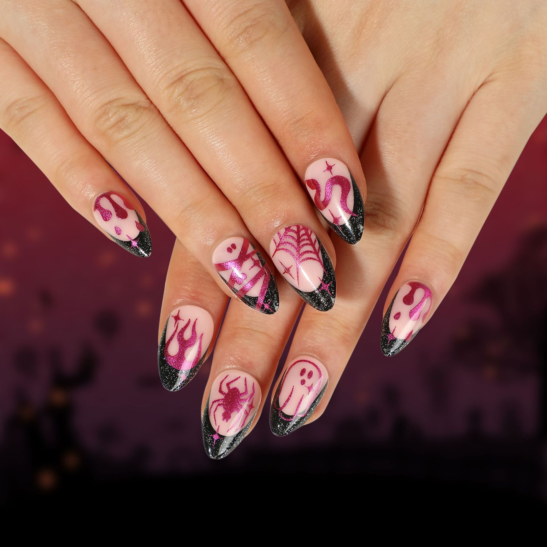 Holiday Designer Nail Set 10 Pieces