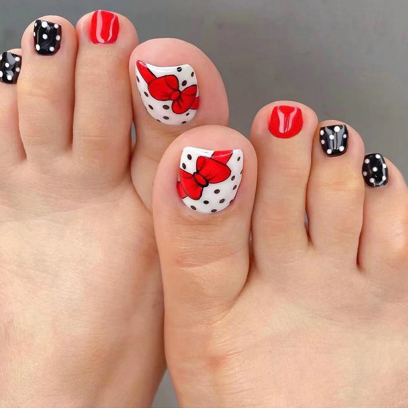 Geometric Fake Nails Set 10 Pieces