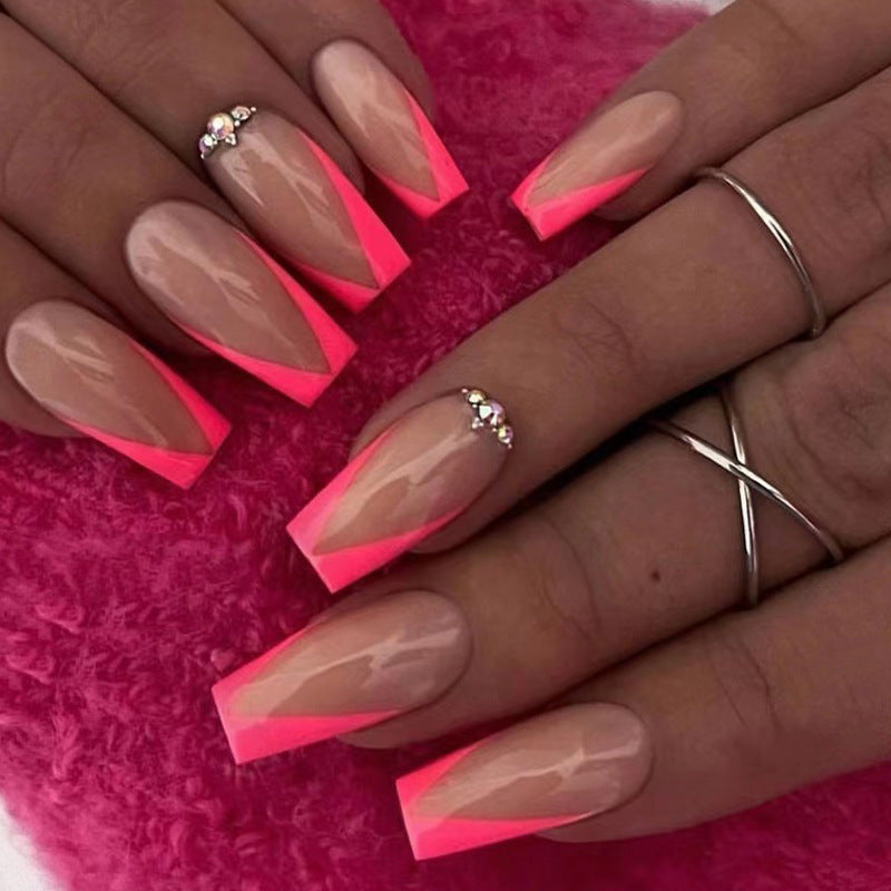 Festive Designer Nail Set 10 Pieces