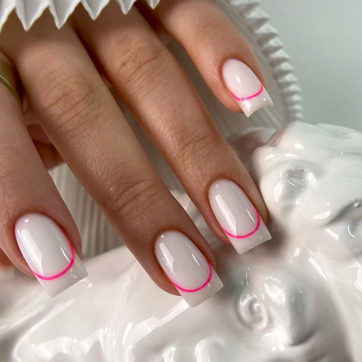 Bridal Designer Nail Set 10 Pieces