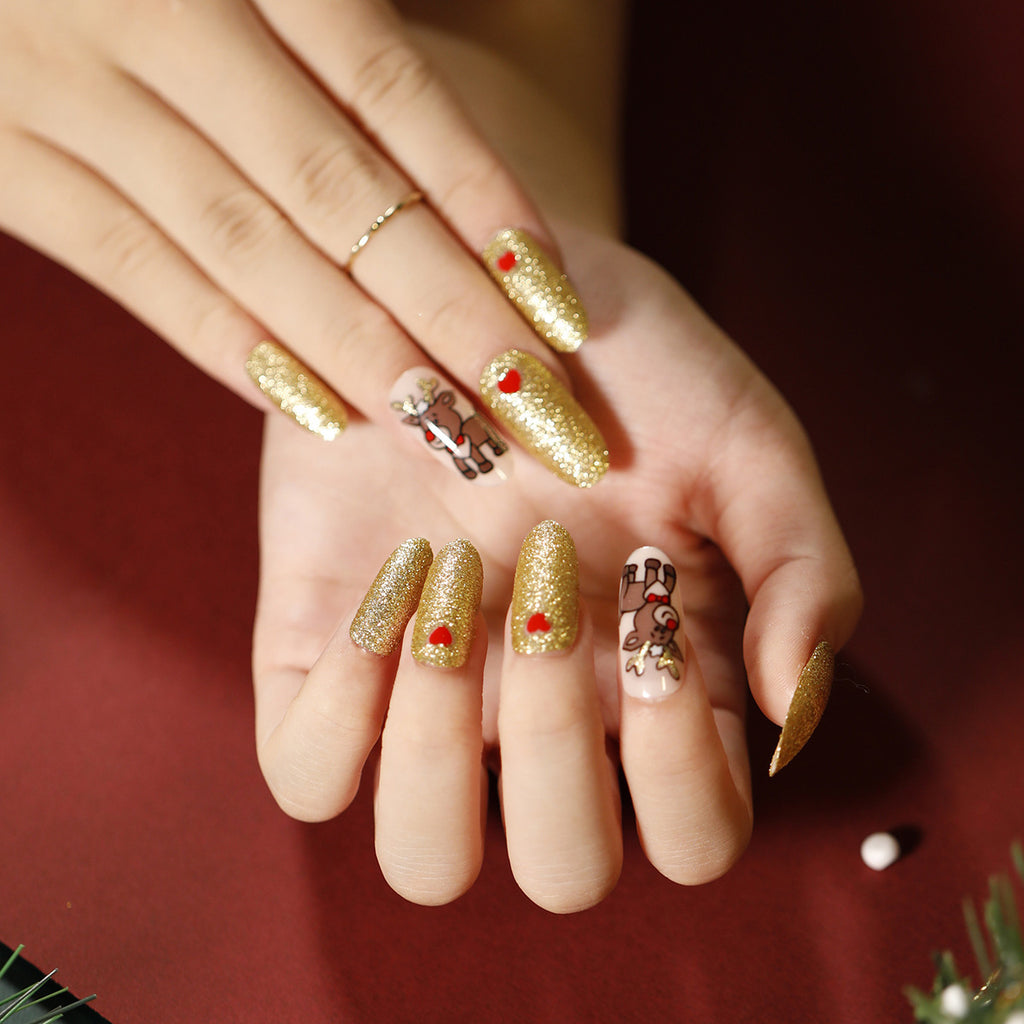 Gothic Press-On Nails 10 Pieces
