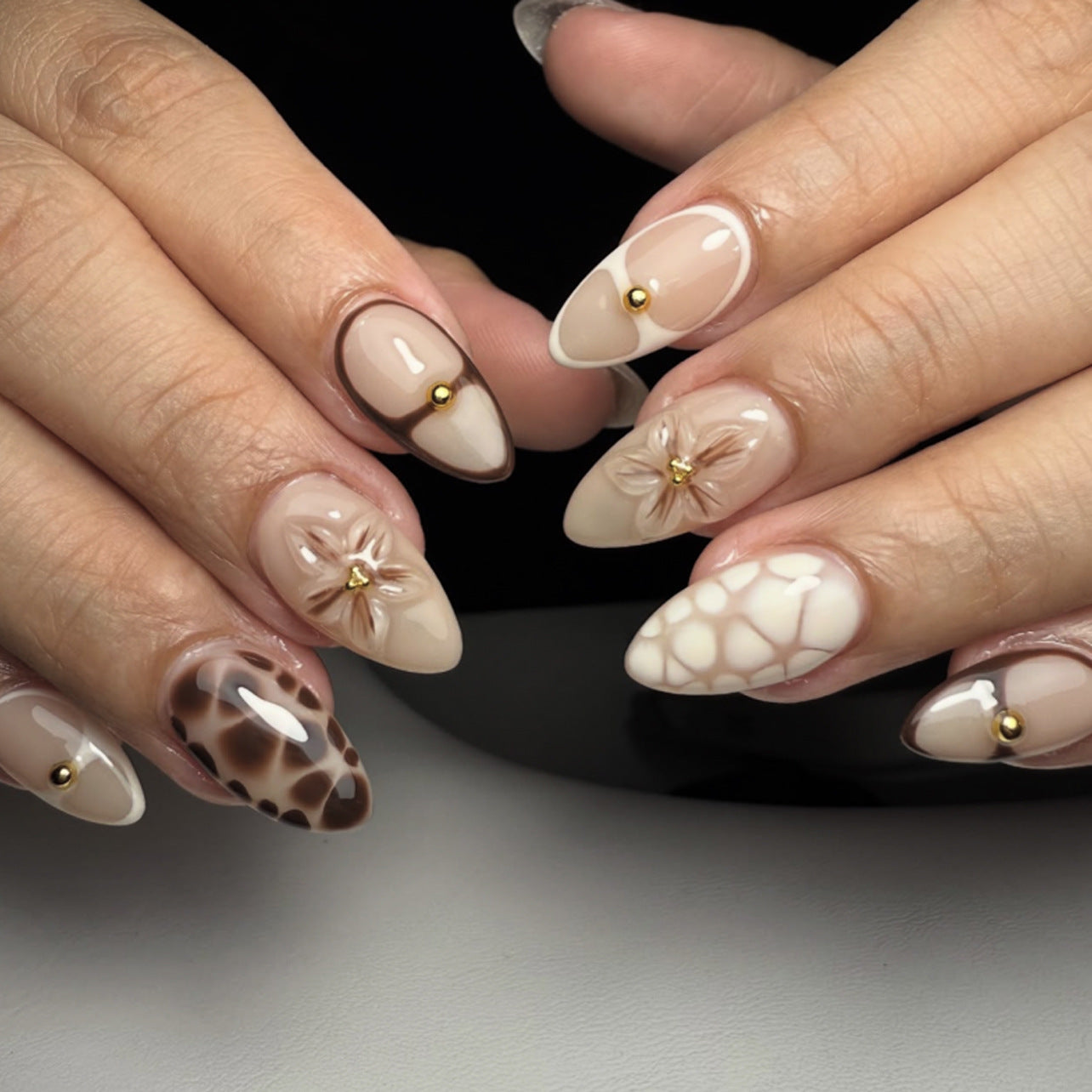 Spring Designer Nail Set 10 Pieces