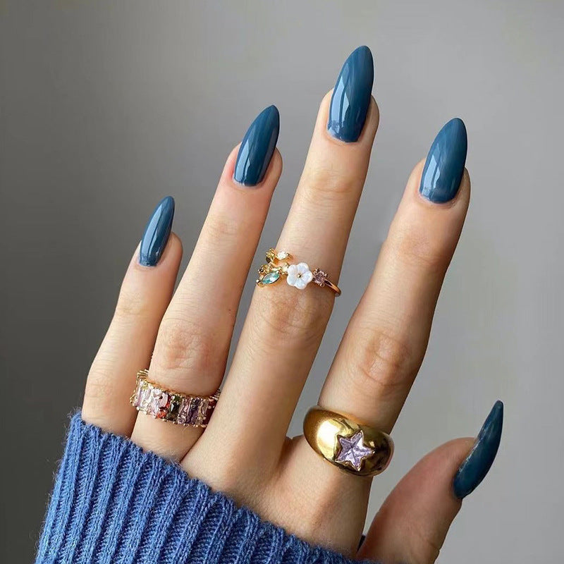 Handcrafted Holographic Nail Set 10 Pieces