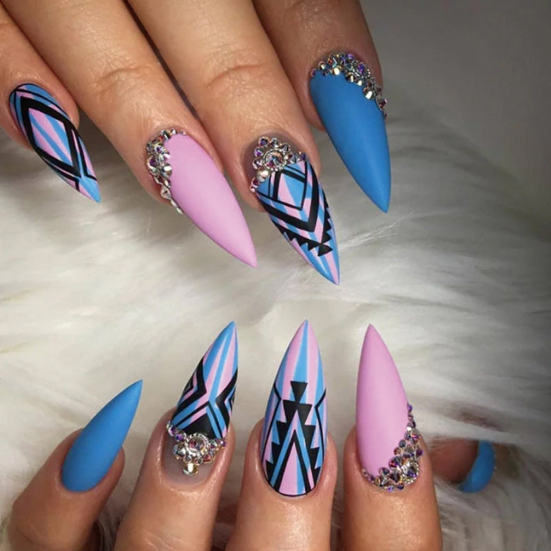 Beautiful Natural Nail Set 10 Pieces