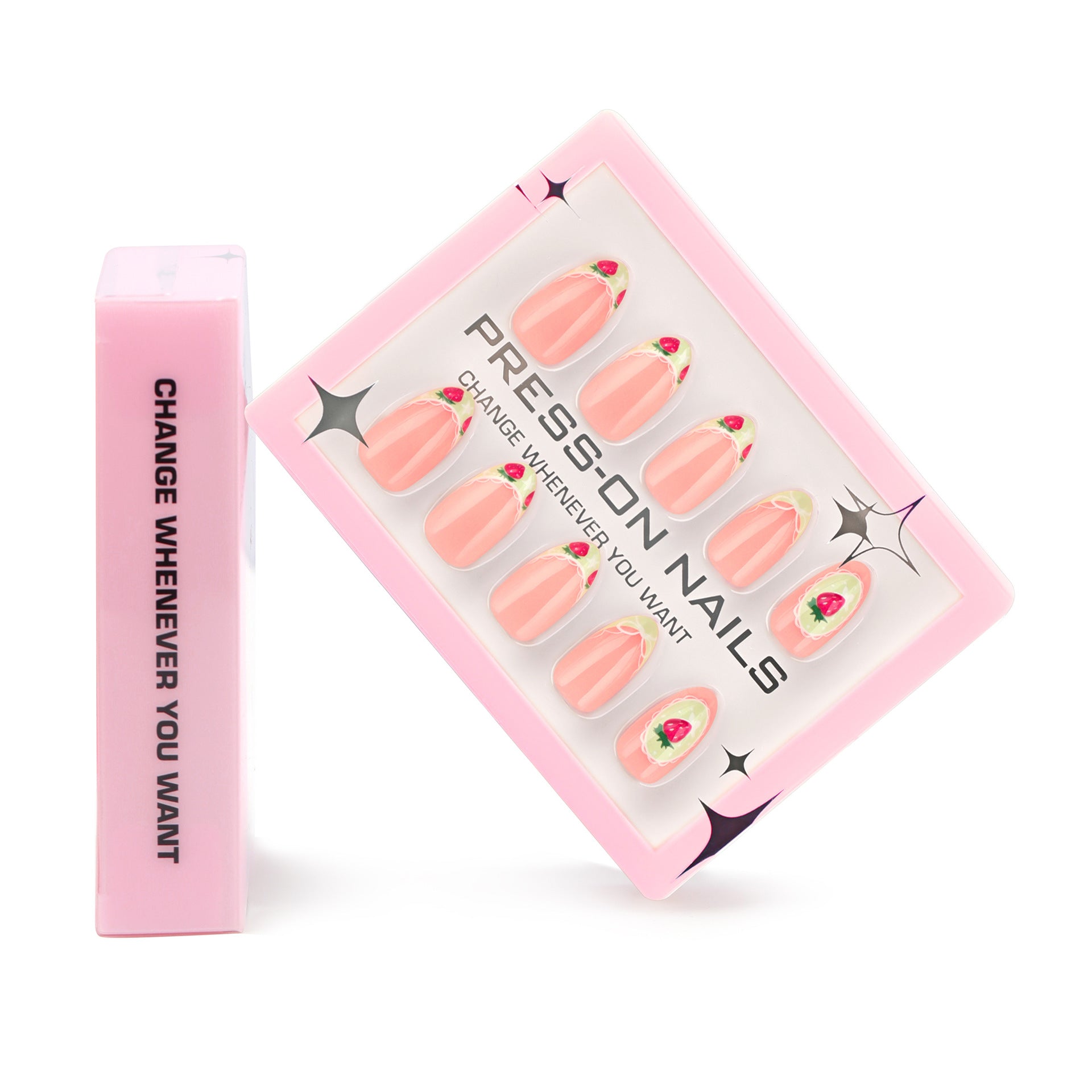 French Fake Nails Set 10 Pieces