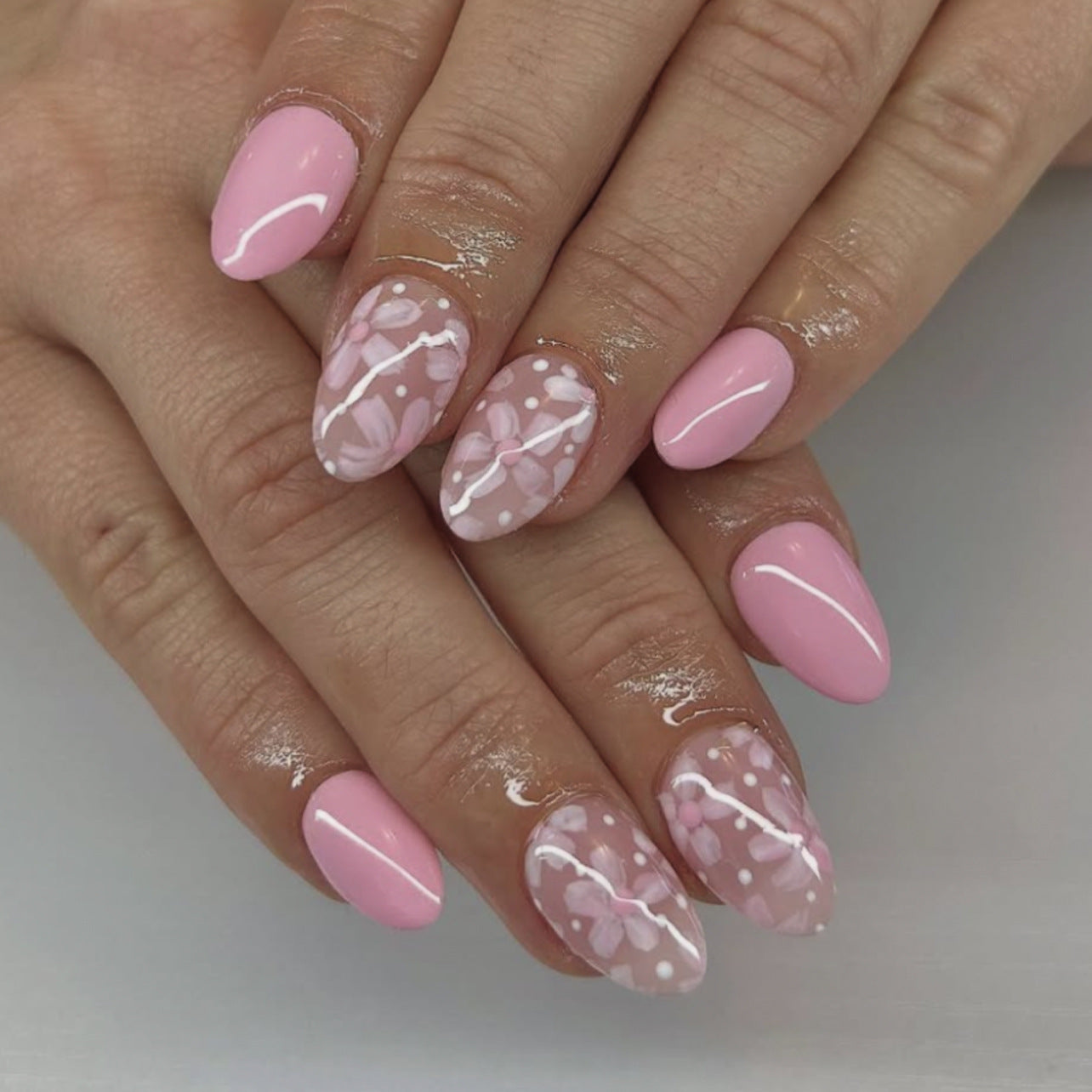 Handcrafted Marble Nail Set 10 Pieces