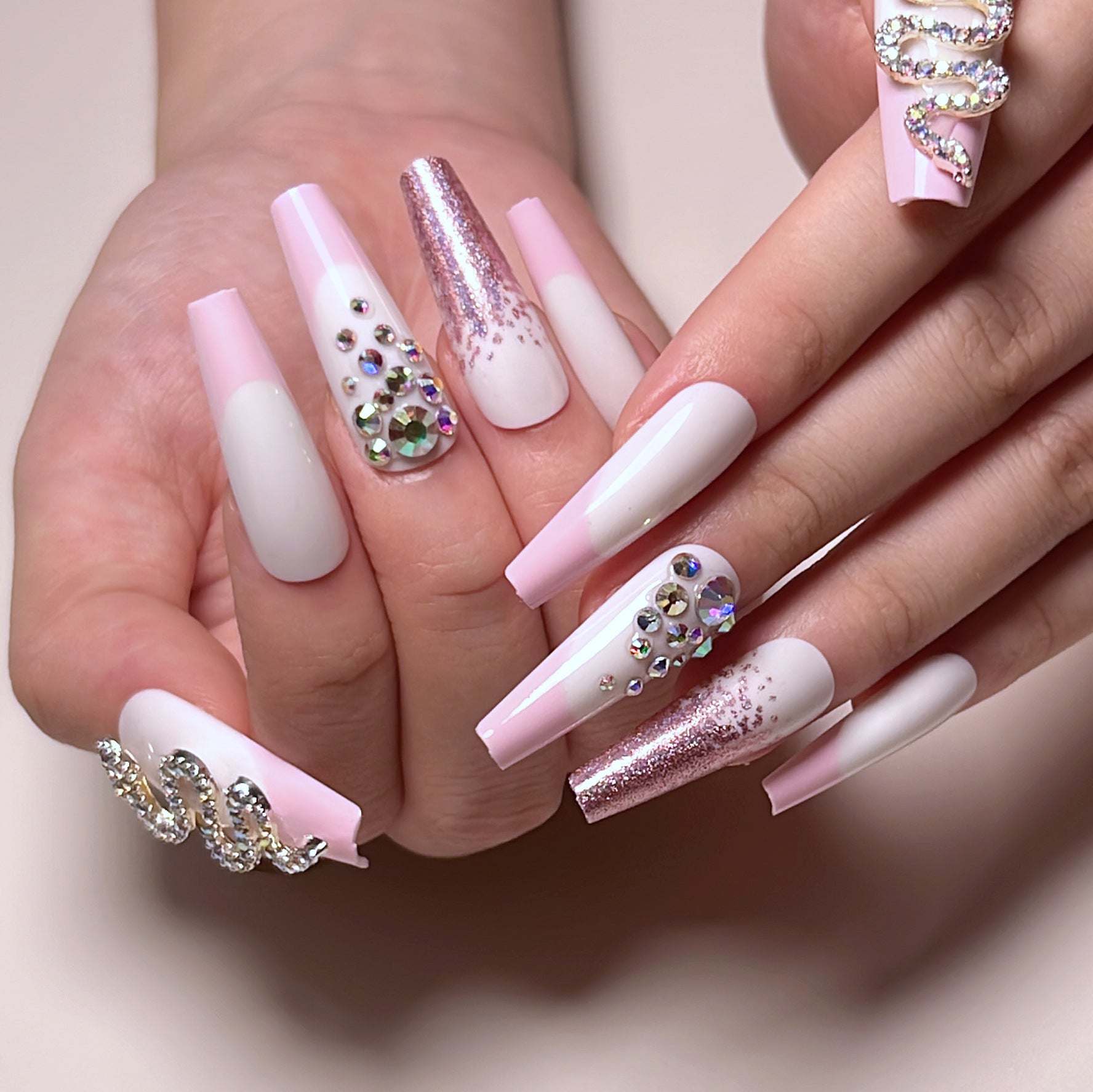 Stunning Eastern Nail Set 10 Pieces