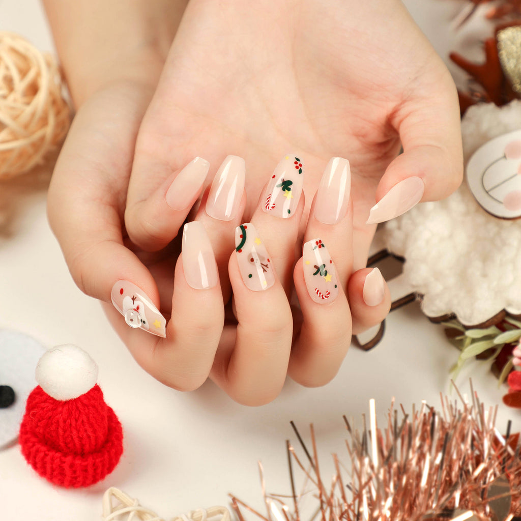 Gothic Designer Nail Set 10 Pieces