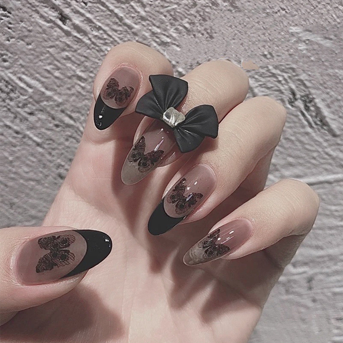Elegant Fake Nails Set 10 Pieces