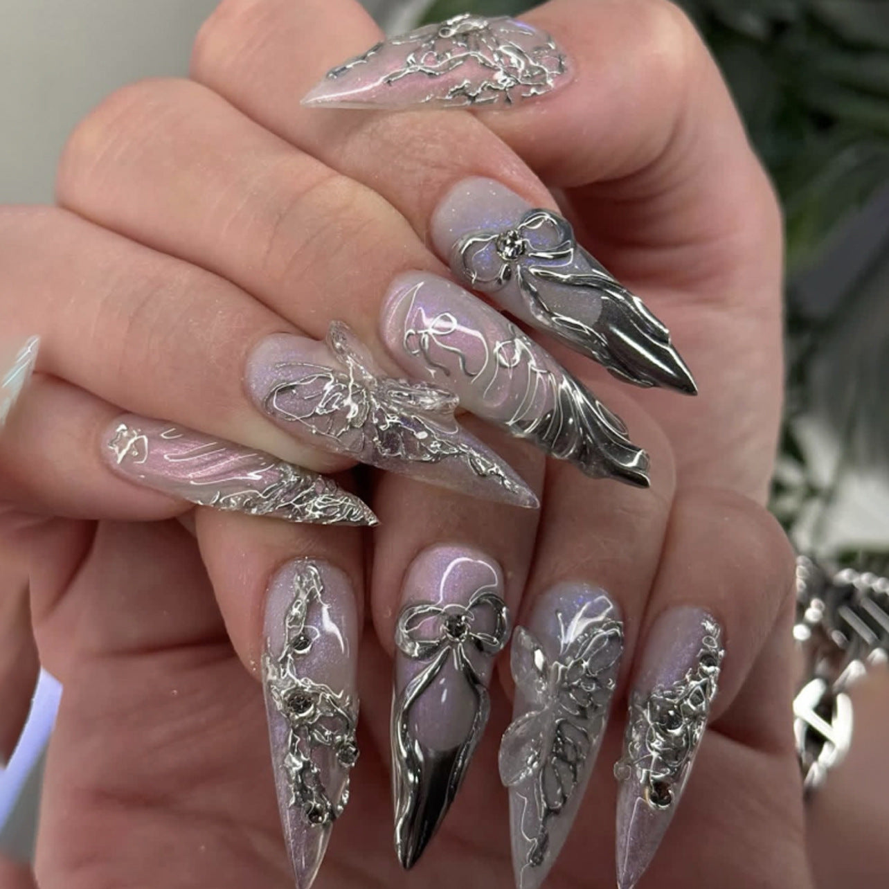 Handcrafted Eastern Nail Set 10 Pieces