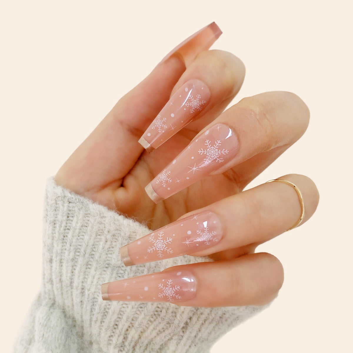 Valentine Press-On Nails 10 Pieces