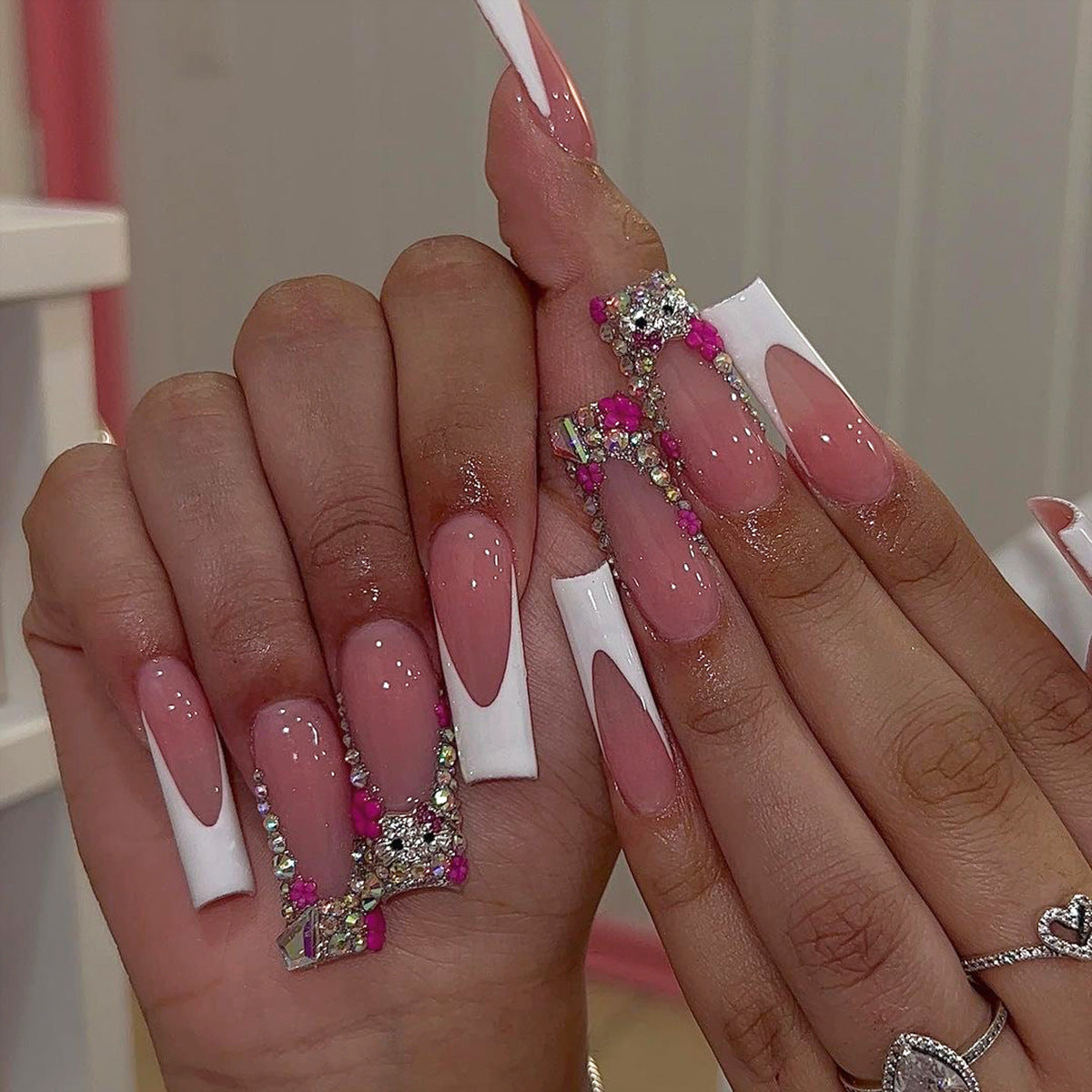 Spring Press-On Nails 10 Pieces